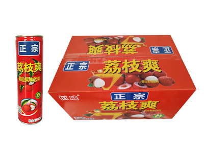 恒威正宗荔枝爽果粒果味饮料310mlx24