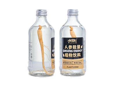 冲锋枪人参能量植物饮料葡萄糖风味360ml